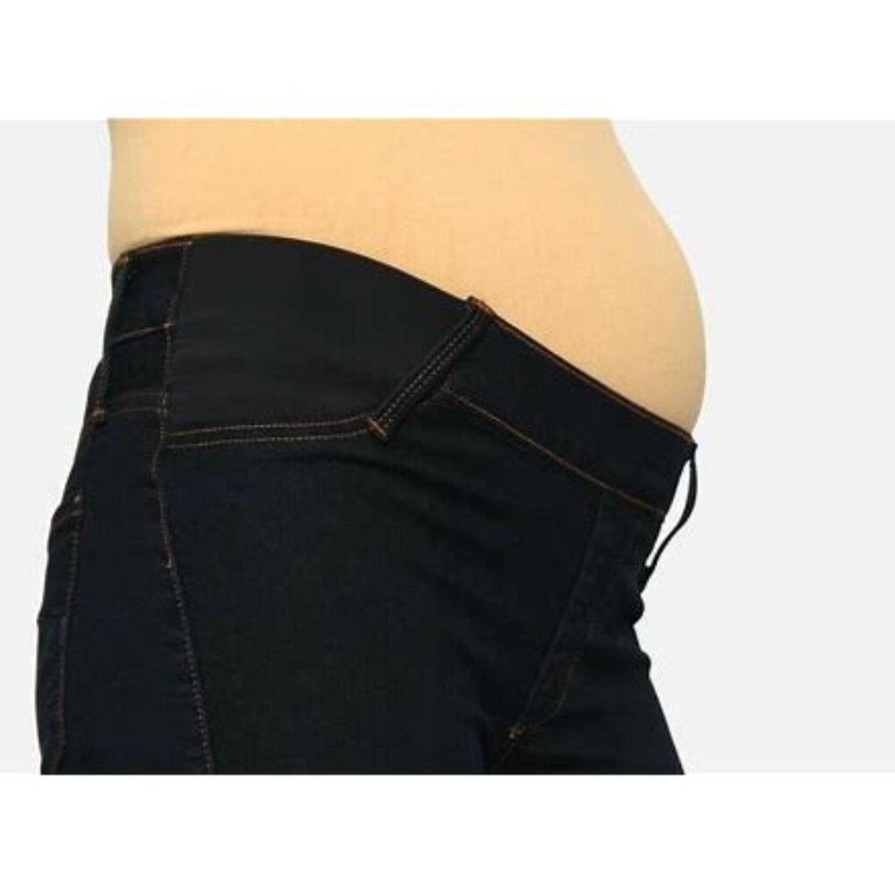 James Jeans Maternity Twiggy Skinny Underbelly Blue Velvet Jeans NWT